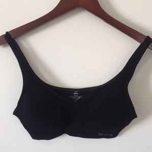 Boody Organic Padded Shaper Bralette, Black, XS